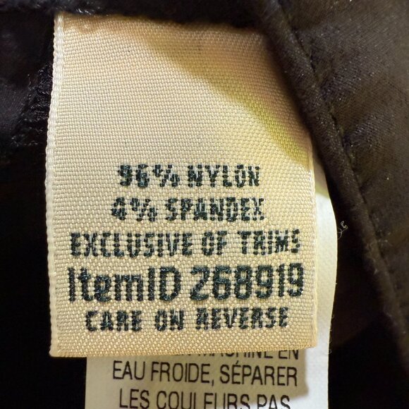 L.L BEAN Women's EUC Vista Comfort Trail Pants Dk. Gray/Black | Size 20 R - Picture 9 of 10